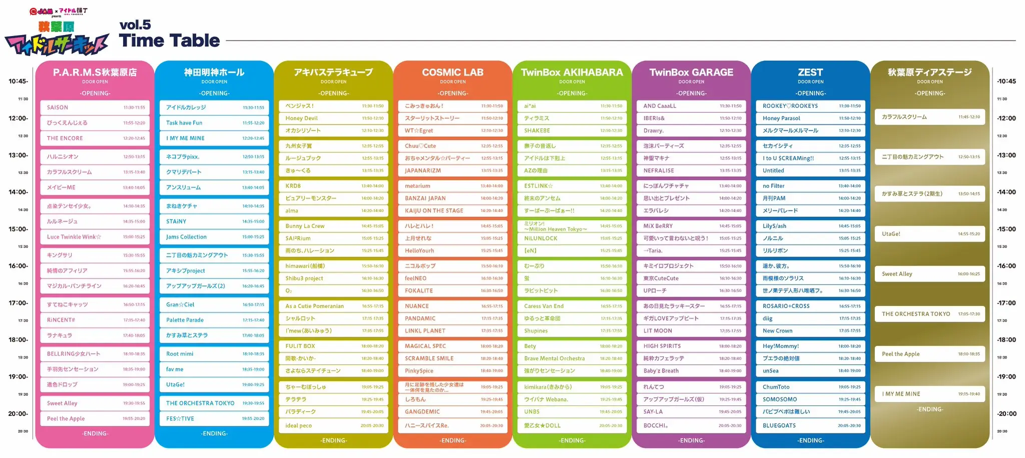 JAM×アイドル横丁 presents 「秋葉原アイドルサーキット vol.5」 2025