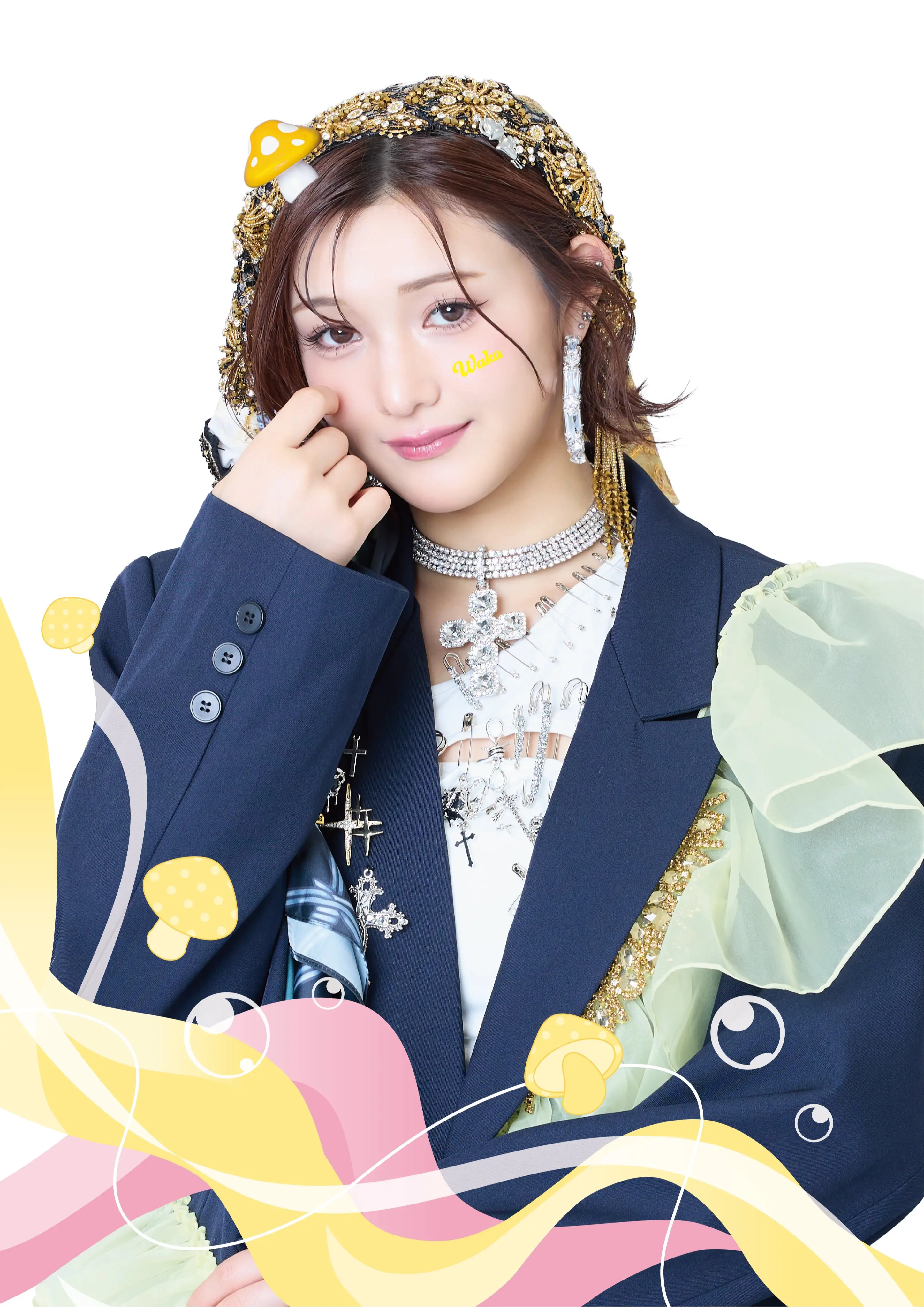 いぎなり東北産　北美梨寧　サイン入りチェキ　IDOL AND READ ミュージシャン“高田メタル”産監修『IDOL AND READ 高田メタル