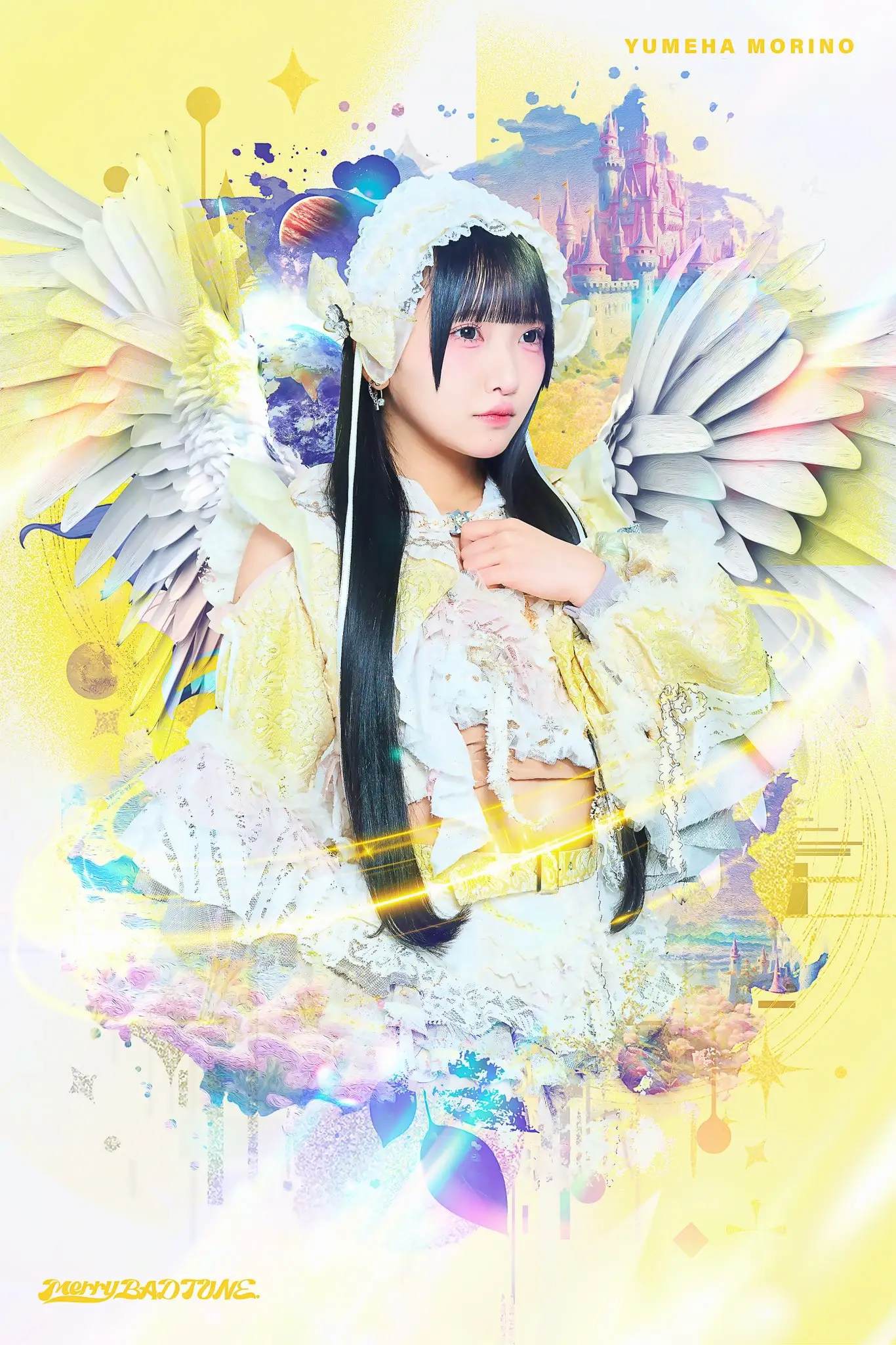 最終値下げ Merry BAD TUNE. 森乃ゆめは 実写Tシャツ 最終値下げ Merry BAD TUNE. 森乃ゆめは 実写Tシャツ T-SHIRT&ME