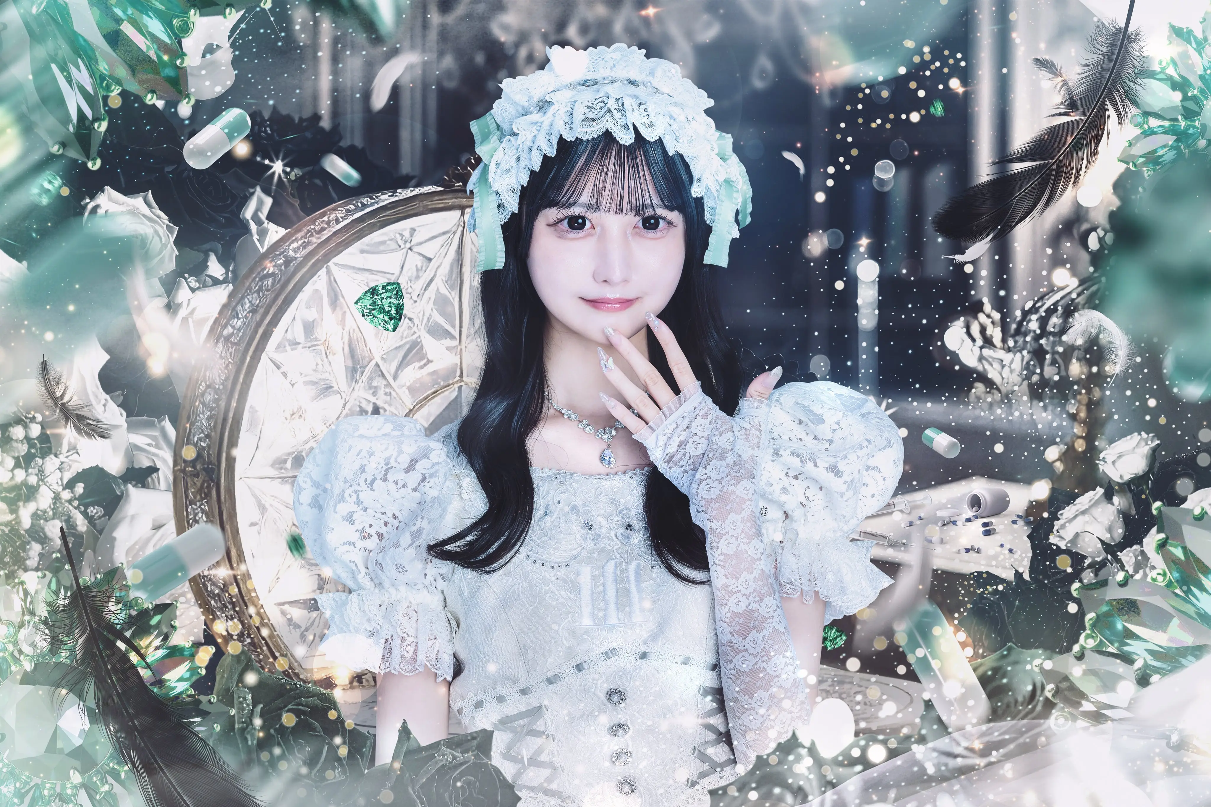 Ill イル 森緑藻 デビューランチェキ 森緑藻 | Ill | アイドルナビ