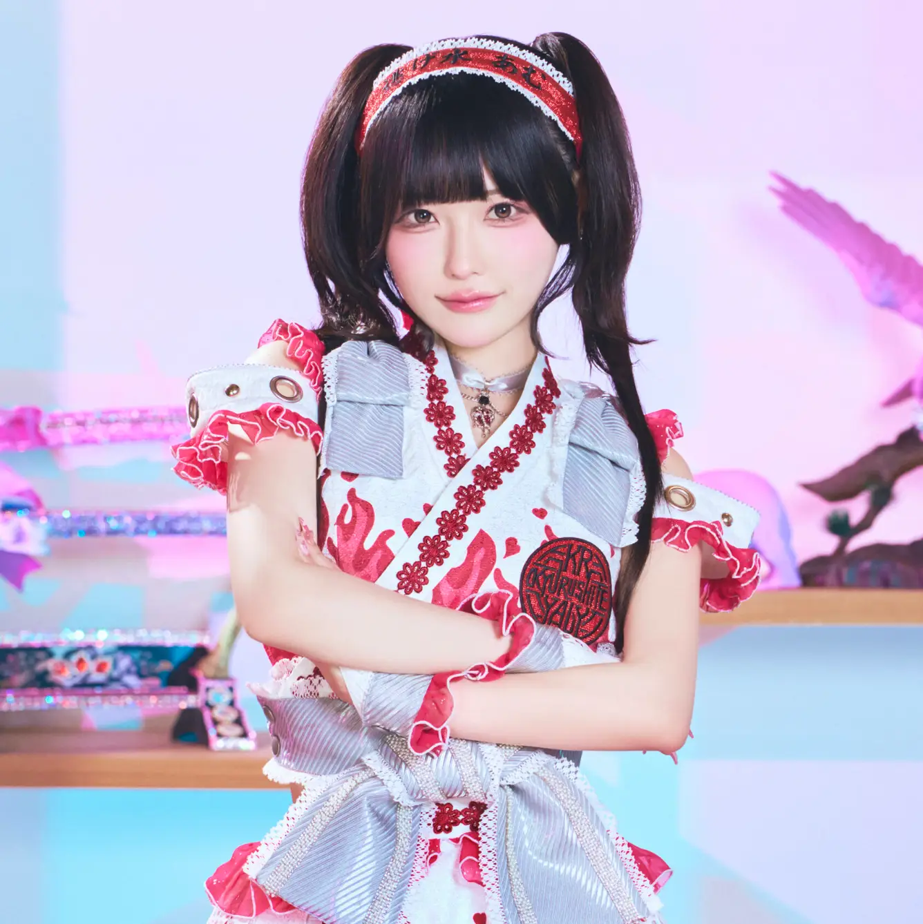 逃げ水あむ ソロ ビブス 逃げ水あむ | きゅるりんってしてみて | アイドルナビ