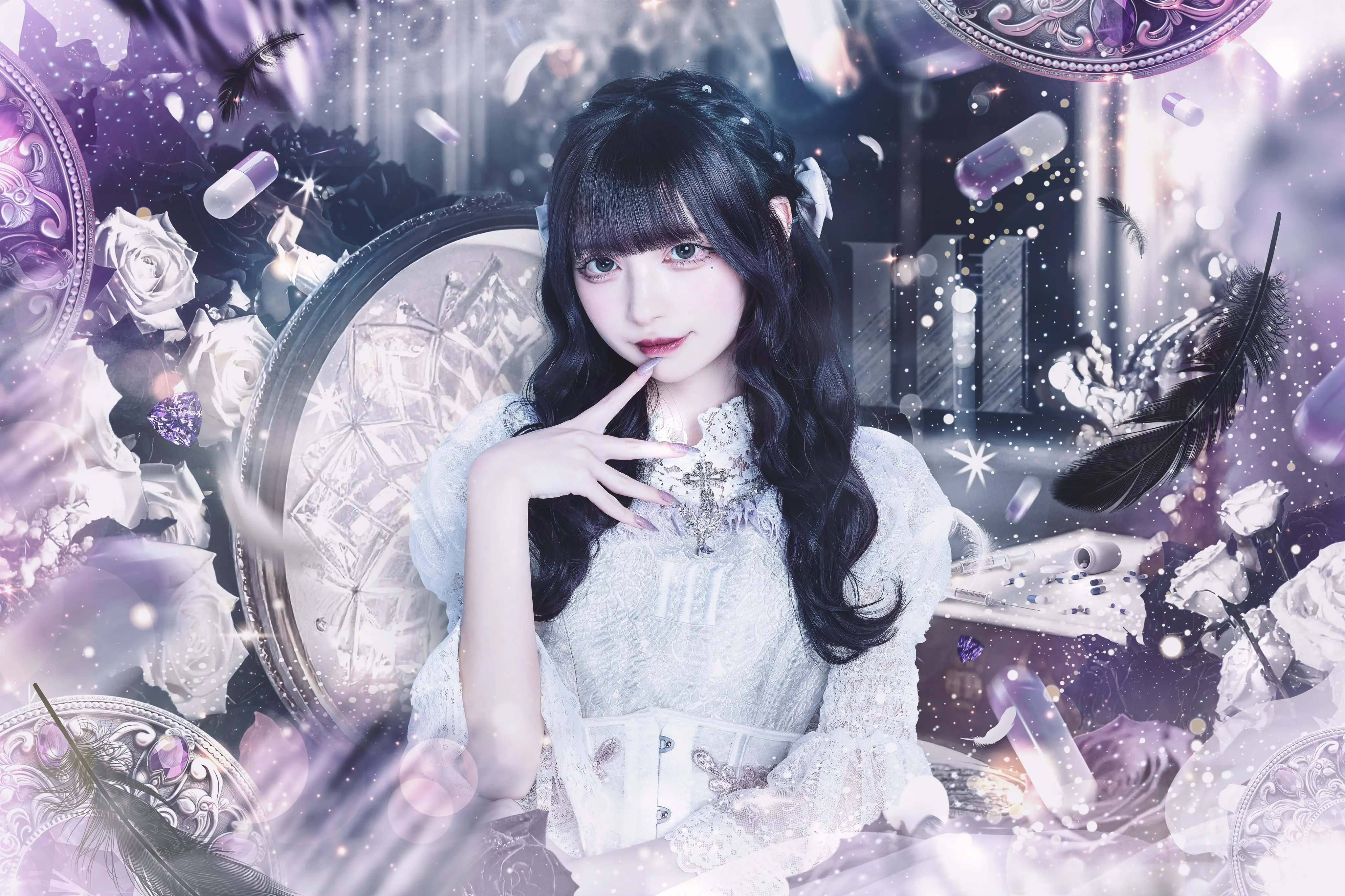 アドミオ　紫那クロル　ピンプリ　アイドル 紫ノ色 | Ill | アイドルナビ