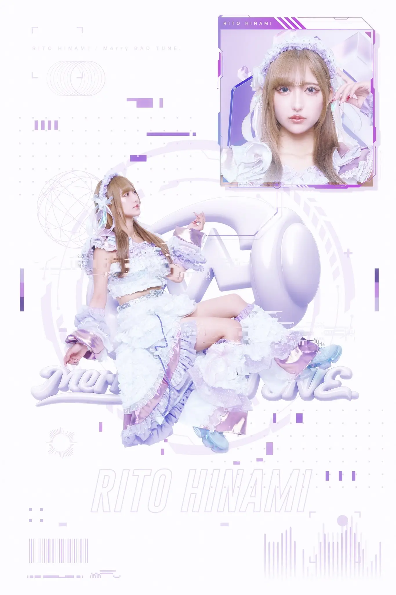 Merry BAD TUNE. 森乃ゆめは チェキケース 旧サイト】Merry BAD TUNE.森乃ゆめは生誕祭2025 -とびきりでっかい