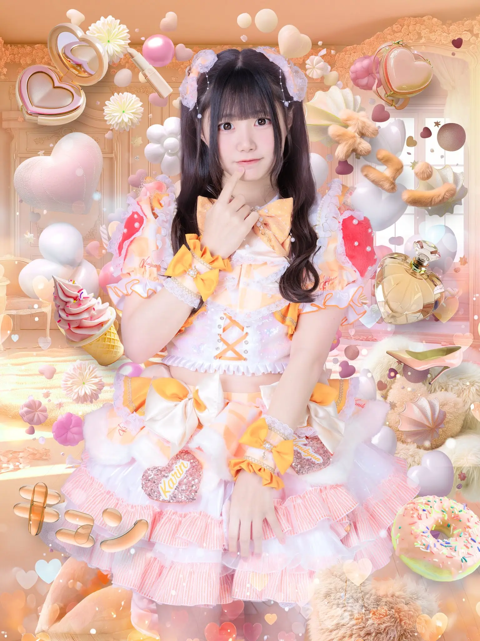 私立胸キュン学園2024グッズ　うちわ　有栖はるか 有栖はるか | 君に、胸キュン。 | アイドルナビ